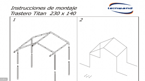 INSTRUCCIONES DE MONTAJE TRASTERO TITAN 230x140